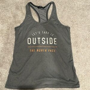 The North Face racer back tank